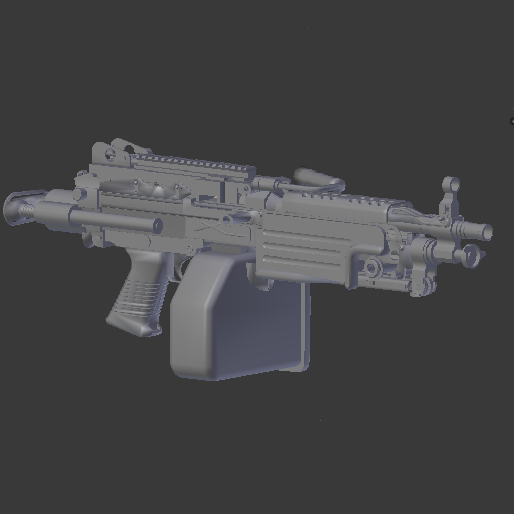 M249para Machine Gun preview image 2